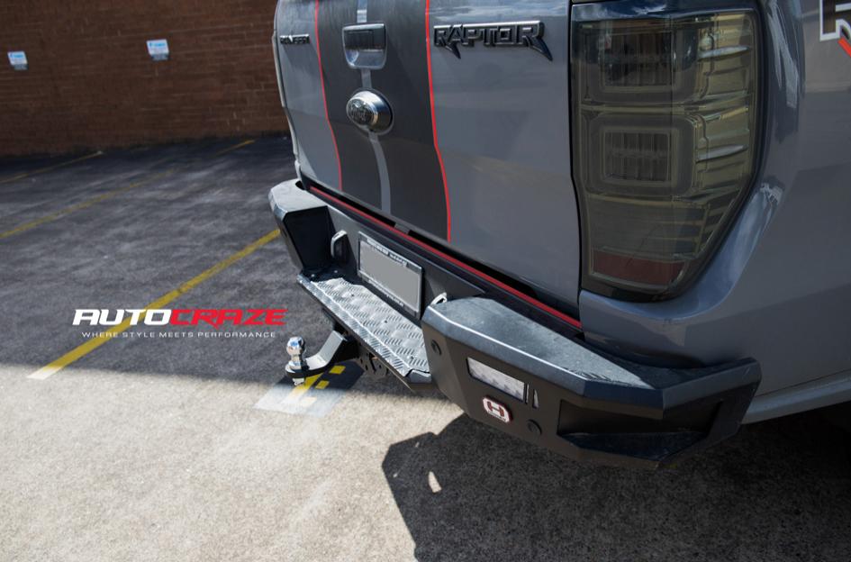 FORD RANGER RAPTOR STROKE GLOSS BLACK CANDY RED